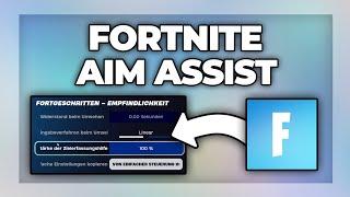 FORTNITE Aim Assist / Auto Aim EINSTELLEN auf Konsole & PC - Tutorial