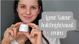 AGENT NATEUR HOLI (BRIGHT) RESURFACE GLASS MASK REVIEW