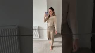 Zara Leather Leggings - A/W Petite Fashion | Elena D.