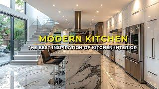 The Best Modern Kitchen Interior and Dining Table Inspiration