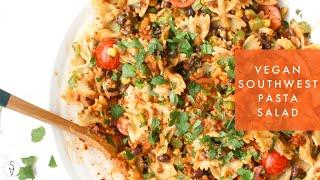 Creamy Vegan Southwest Pasta Salad | This Savory Vegan