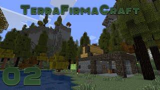 #2 Первобытное выживание Minecraft | TerraFirmaCraft | Висмутовая бронза