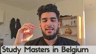 Study in Belgium without Ielts - Masters admission in 2025
