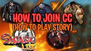 (OUTDATED) HOW TO JOIN SHINDO LIFE CC/CLOSED COMMUNITY  | How To Play Shindo Life Story | OLD