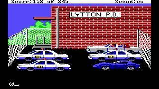 Police Quest 1 (EGA version) Part 7/14 Game Over playthrough