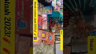 diwali cracker stash 2023  | price list | cheapest crackers ncr | full video on channel | 