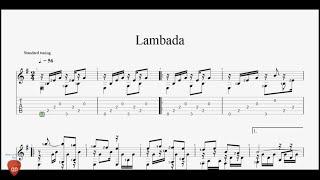 Lambada (Chorando Se Foi) - Guitar Pro Tab