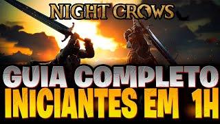 NIGHT CROWS Guia definitivo e COMPLETO para INICIANTES, PRIMEIRO DIA DE JOGO $$$