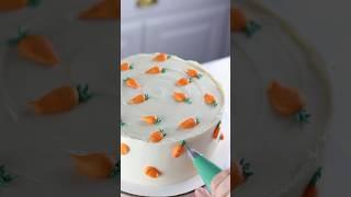 Carrot Cake  #shorts #cakedecorating
