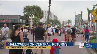 Crowds flock to 'Halloween on Central' in St. Petersburg