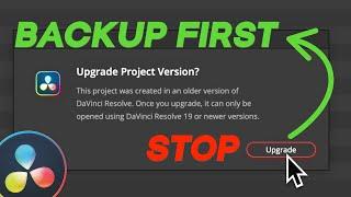 DaVinci Resolve 19 Database Backup