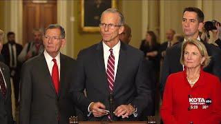 South Dakota Senator John Thune elected GOP Majority Leader Wednesday