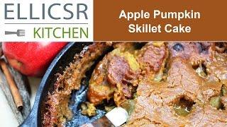 Apple Pumpkin Skillet Cake