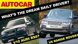 V10 Audi RS6 or V8 Range Rover: what's the dream daily driver? The Autocar Vodcast decides