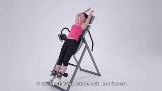 Using the Innova ITX9600 Inversion Table