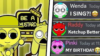 Sprunki Reacts to SPRUNKI MUSTARD MOD... | SPRUNKI WITH MUSTARD IS BETTER!