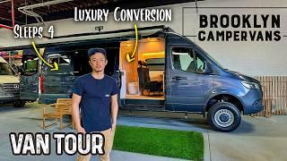 VAN TOUR | Luxury Scandinavian Design Custom Camper Van Build