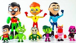 Abriendo Juguetes De Los jóvenes Titanes Teen Titans Go!