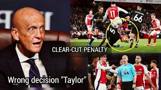 Pierluigi Collina "called on PGMOL Apology"  after Anthony Taylor waved away MARTINELLI'S  penalty"