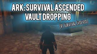 (Patch Broken - detail in description) Vault Dropping in Ark: Survival Ascended