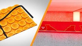 Sol tempéré électrique sur chape : Schlüter®-DITRA-HEAT-E