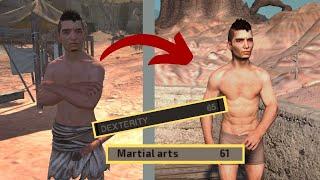 Kenshi BEST beginner DEX and Martial Arts/Attack training! 60+ in couple minutes wihout requirements