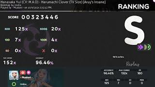 [osu!std] First 180pp play (EZDTHD)