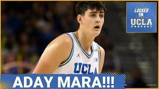 REACTION: ADAY MARA & UCLA Basketball SURVIVE AT NORTHWESTERN AFTER LATE GAME COLLAPSE!!