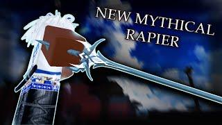 THE NEW SR MYTHICAL RAPIER IS INSANE... | Type Soul