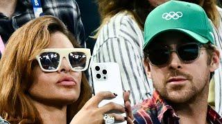 Eva Mendes and Ryan Gosling Make Rare Public Appearance With Daughters