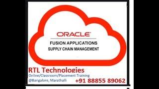 Oracle Fusion SCM Cloud Training R13