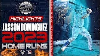 Jasson Dominguez's 2023 home runs (AA, MLB) | Highlights