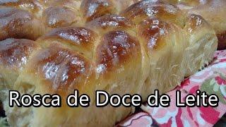 Rosca Caseira de Doce de Leite bem Fofinha  #169 (por Fernando Couto)