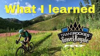 What I Learned Racing TransRockies Gravel Royale 2024 | Tips for Over 50s Bike Riders