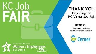 Cerner - Sept 2021 KC Job Fair