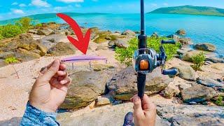 Fishing A Rocky Shoreline