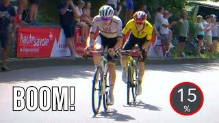 Tadej Pogacar Brings the BOOM on Jonas Vingegaard | Criterium du Dauphiné 2025 Stage 6