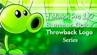 Sunsultimaphical's 4 Minion Pro 1.0 Summer Color Throwback Logo Series