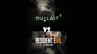 Resident Evil 7 vs. Outlast 2