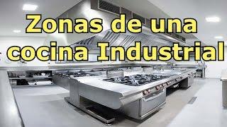Zonas de una cocina industrial