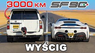 SUV o mocy 3000 KM vs Ferrari SF90: WYŚCIG