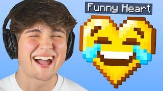 Minecraft's Funny Hearts Mod