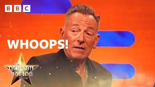 Live show mistakes don't worry Bruce Springsteen! | The Graham Norton Show - BBC