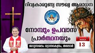 DIVINE MERCY HEALING ADORATION (13/March/2025 ), ദിവ്യകാരുണ്യ സൗഖ്യ ആരാധനാ.