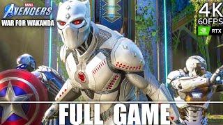 BLACK PANTHER WAR FOR WAKANDA FULL GAME Gameplay Walkthrough [4K 60FPS] PC - No Commentary