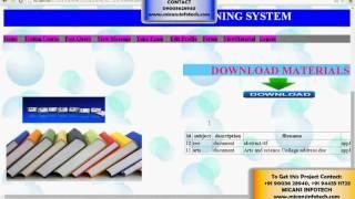 Online Learning System - ASP.NET with C# Projects