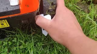 Install mower spikes on Yardforce 500