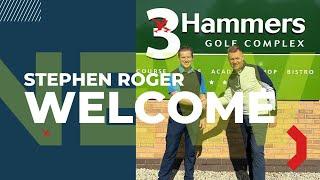 We Welcome Stephen Roger to 3 Hammers Golf Academy