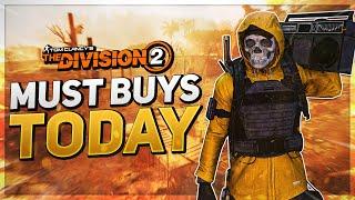 *BUY THESE NOW* Shield Splinterer, Foundry Bag, & TWO EXOTIC CACHES! - The Division 2 Vendor Reset