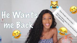"I WANT YOU BACK" PRANK ON MY EX||Turns out he actually does 